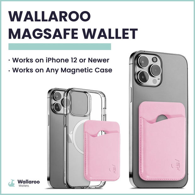 MagSafe Wallet - Lavender Pink - Wallaroo Wallets