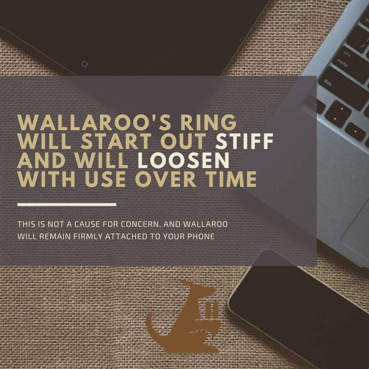 Ring Wallet - Black - Wallaroo Wallets