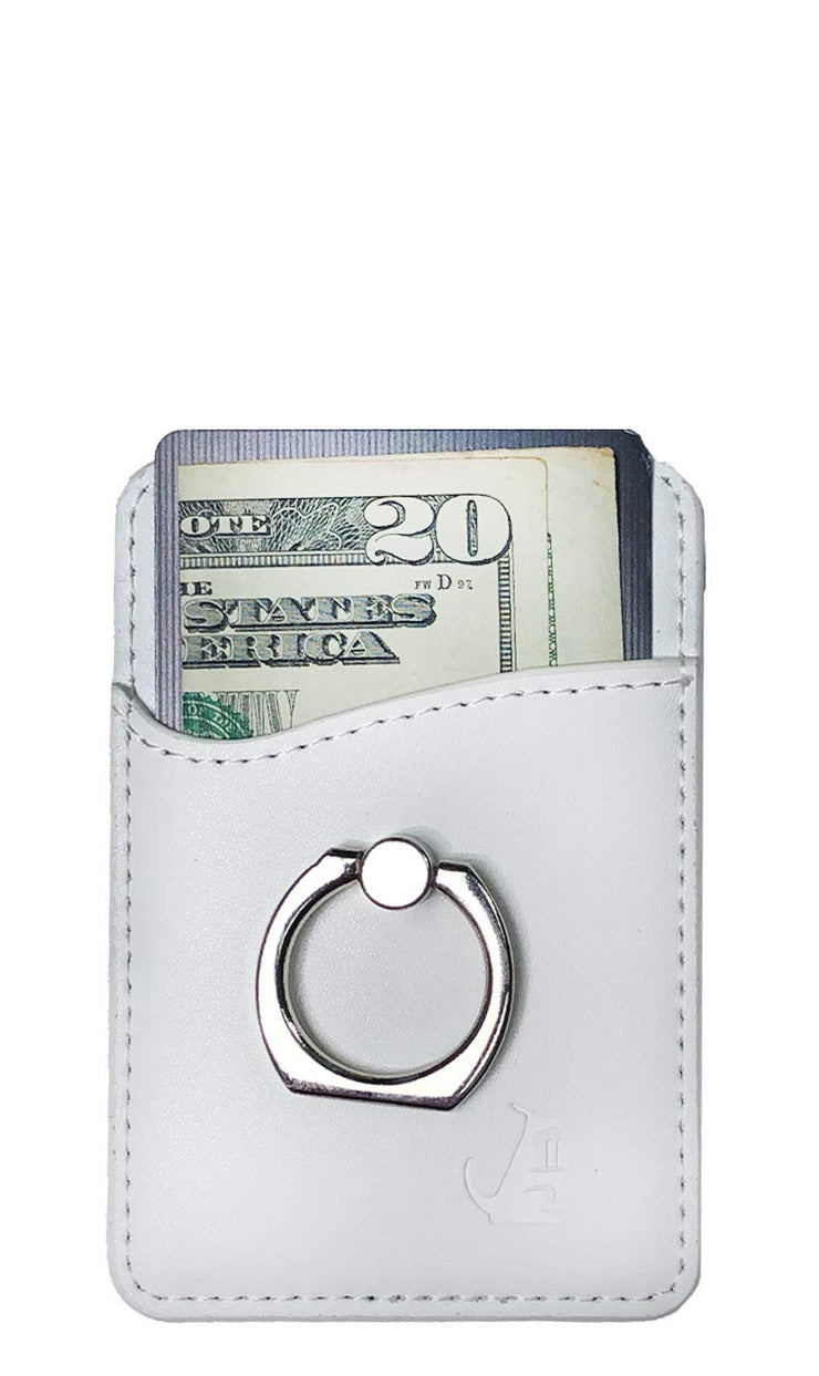 Ring Wallet - White - Wallaroo Wallets