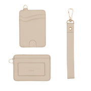 Wrist Wallet - Beige - Wallaroo Wallets